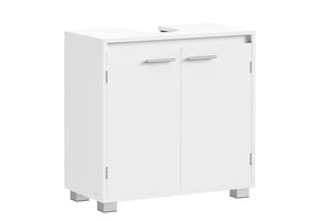 Wit Wastafelmeubel (60x30x60cm) Strak Modern - 35% Korting!