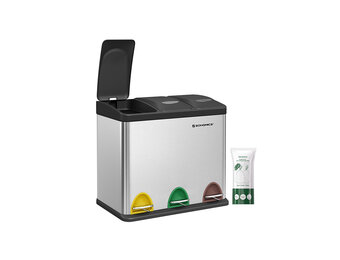 SONGMICS 3-in-1 Afvalscheidingsbak (24L) - 30% Korting!