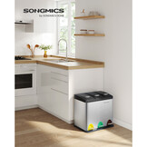 SONGMICS 3-in-1 Afvalscheidingsbak (24L) - 30% Korting!