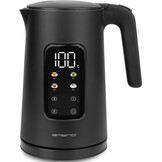 Emerio Waterkoker 1.7L met Temp.reg. & Warmhoudfunctie - Zwart - Nu 53% Korting!
