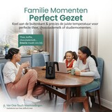 Emerio Waterkoker 1.7L met Temp.reg. & Warmhoudfunctie - Zwart - Nu 53% Korting!