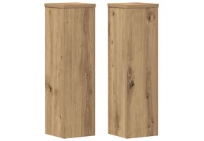 vidaXL Plantenstandaards 2 st 60cm Eikenhout - 37% Korting!