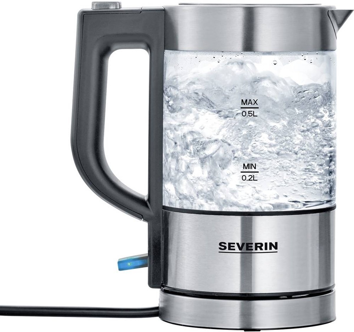 Severin WK 3472 Waterkoker | 0.5L Glas | 35% Korting