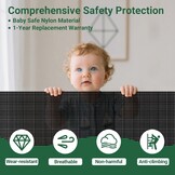 Ycozy Intrekbaar Veiligheidshek 140 cm - 59% Korting!