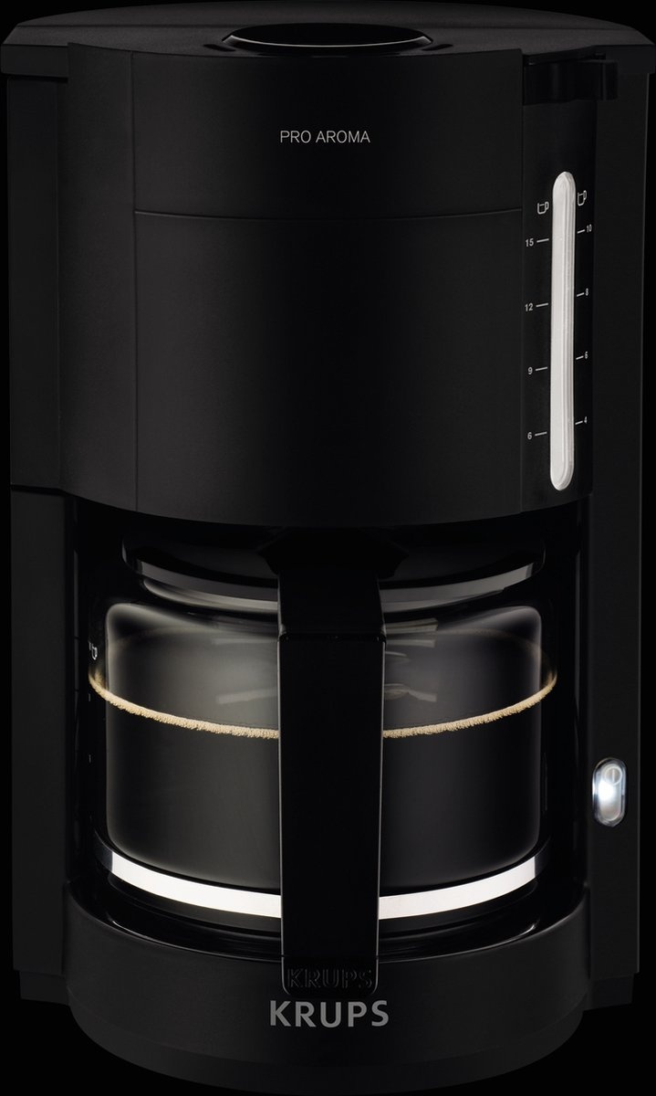 Krups Pro Aroma F30908 Koffiezetapparaat - 1.25L - Zwart - 35% Korting