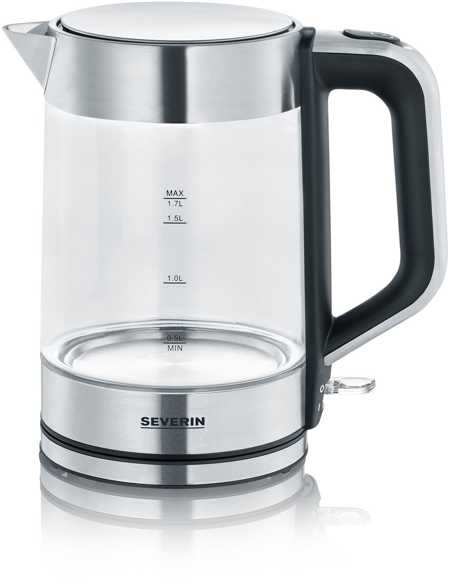 Severin WK 3420 Glazen Waterkoker - 1L - 35% Korting