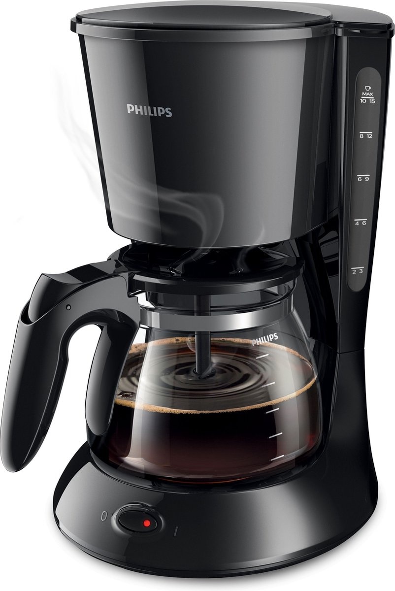 Philips Daily HD7461/20 Koffiezetapparaat - Zwart | 35% Korting