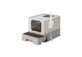 FEANDREA Kattenbak met Kap (tot 15kg) - 35% Korting!