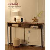 VASAGLE Console Tafel met Power Strip - 60% Korting!