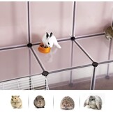 SONGMICS Dierenverblijf Wit | 30% Korting