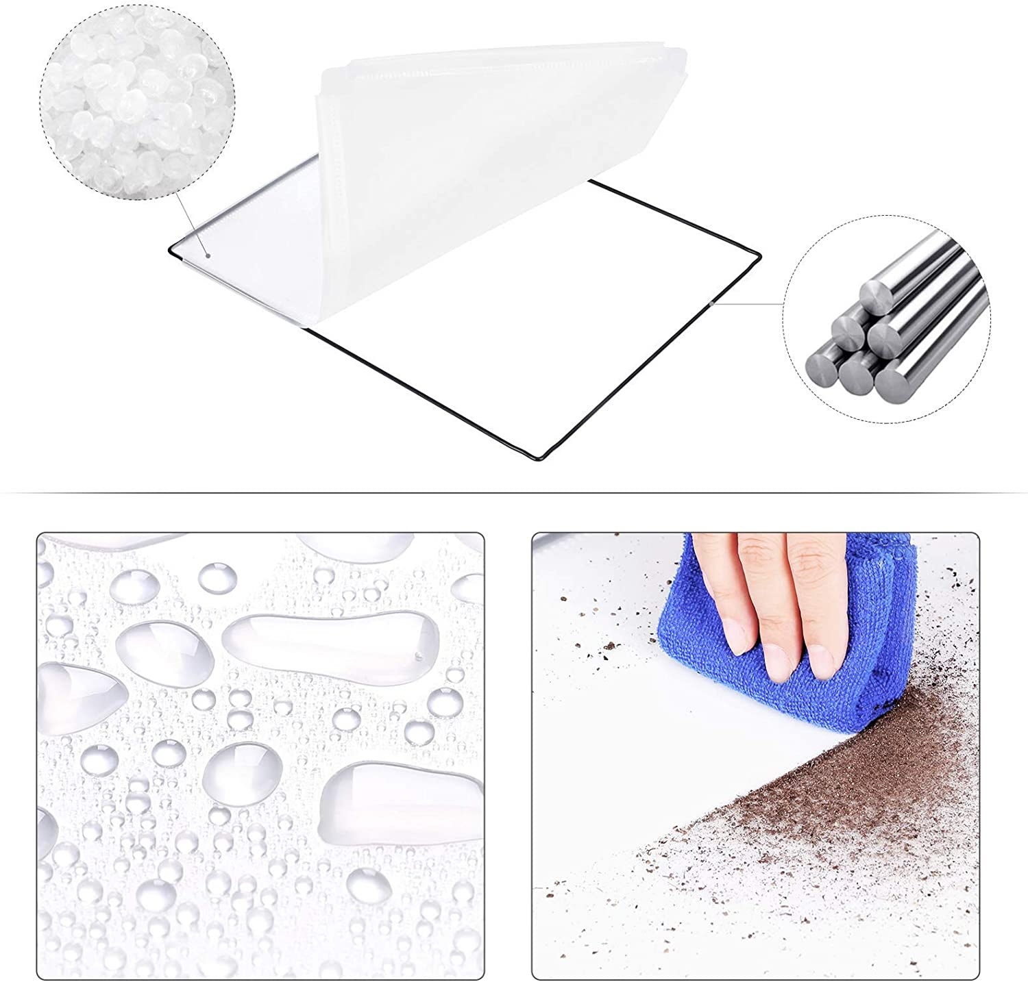 SONGMICS Dierenverblijf Wit | 30% Korting