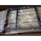 vidaXL Bedframe 140x200cm Fluweel Lichtgrijs | 55% Korting