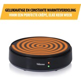 Tristar Pannenkoekenmaker BP-2627 - 1200W Crêpemaker - 30cm Zwart - 35% Korting