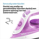 Braun TexStyle 3 SI3030PU Stoomstrijkijzer - 53% Korting - Paars