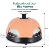 Emerio Pizzarette Pizza Oven - 4 Persoons - 35% Korting
