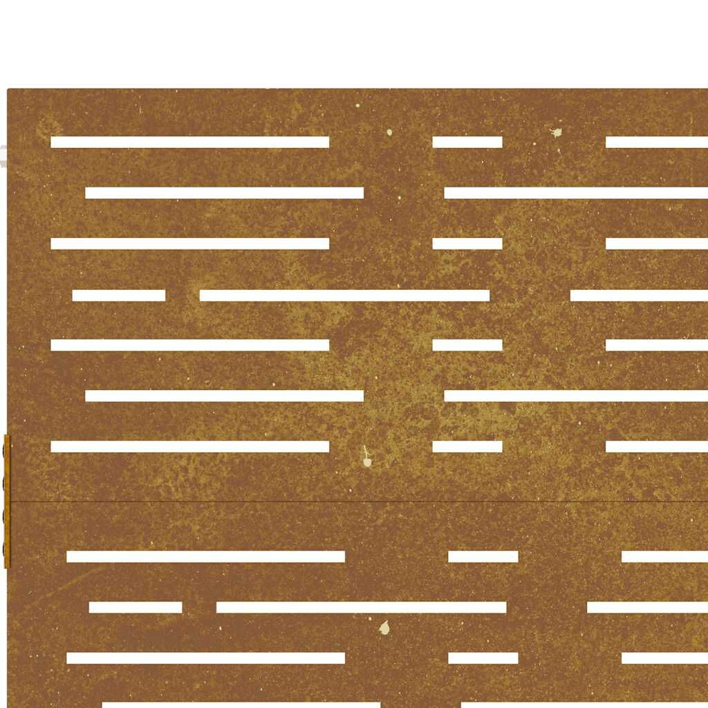 vidaXL Cortenstaal Poort 85x175 cm - Nu 53% Korting!