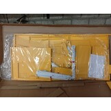 vidaXL TV-meubel 99x39x44 cm Staal Mosterdgeel - 64% Korting!