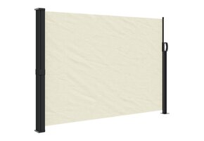 vidaXL Uittrekbaar Windscherm 140x500 cm Crème - 53% Korting!