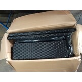 vidaXL Loungeset Poly Rattan Zwart - 2-delig - 73% Korting