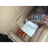 vidaXL Parasol met houten paal 330 cm taupe | 64% Korting