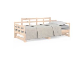 vidaXL Grenen Slaapbank (2x 80x200cm) - 47% Korting!