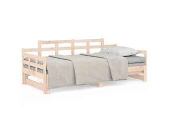 vidaXL Grenen Slaapbank (2x 80x200cm) - 47% Korting!