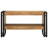 vidaXL Salontafel massief acaciahout 70x50x38 cm | Nu met 47% korting!