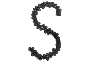 vidaXL Kerstbal Guirlande Zwart - 64% Korting