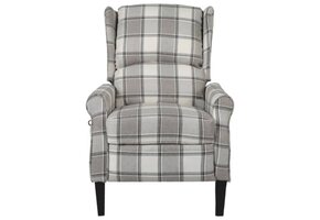 vidaXL Massagestoel stof grijs - 41% Korting!