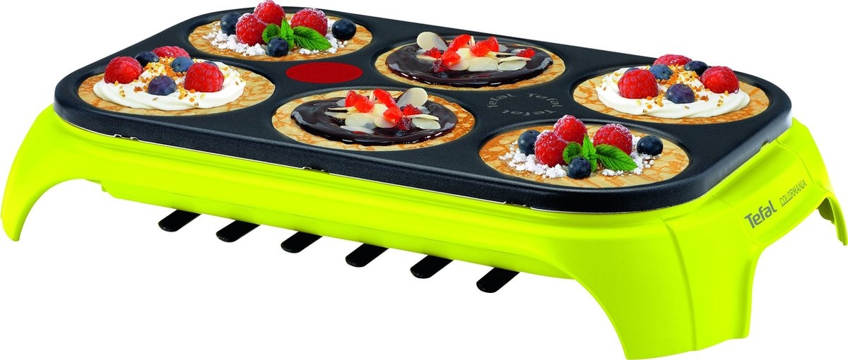 Tefal Crêpes Party Colormania - Pannenkoekenmaker | 53% Korting