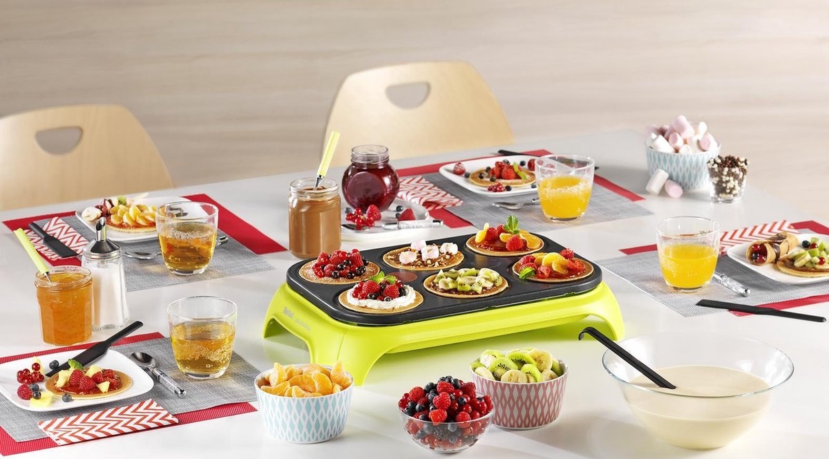 Tefal Crêpes Party Colormania - Pannenkoekenmaker | 53% Korting