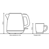 Tefal BI8125 Waterkoker - 0,8L - 2200W - Zilver | 53% Korting