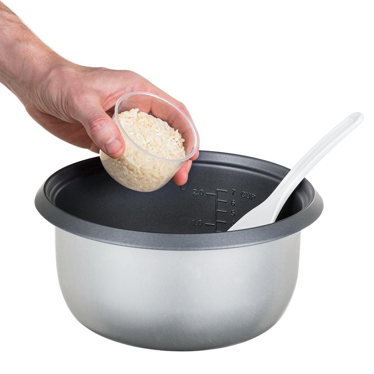 Russell Hobbs Rijstkoker 27040-56 | 14 Porties | Wit | 47% Korting