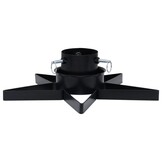 vidaXL Kerstboomstandaard Zwart 47x47x13,5 cm | 37% Korting