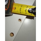 vidaXL TV-meubel Wit met LED - 120cm - 60% Korting