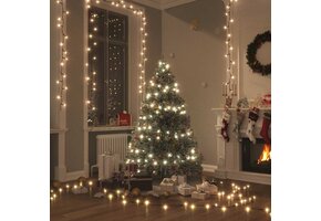 vidaXL Lichtslinger 300 LED's 30m PVC Warmwit - 37% Korting!