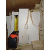 vidaXL Bedframe Massief Hout Wit 140x190 cm - Nu 64% Korting!