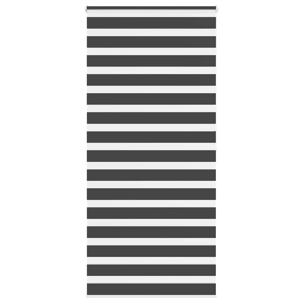 VidaXL Zebra rolgordijn 95x200 cm - Zwart | 57% Korting