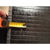 vidaXL Vloerkleed Bamboe Grijs 60x300cm - 70% Korting!