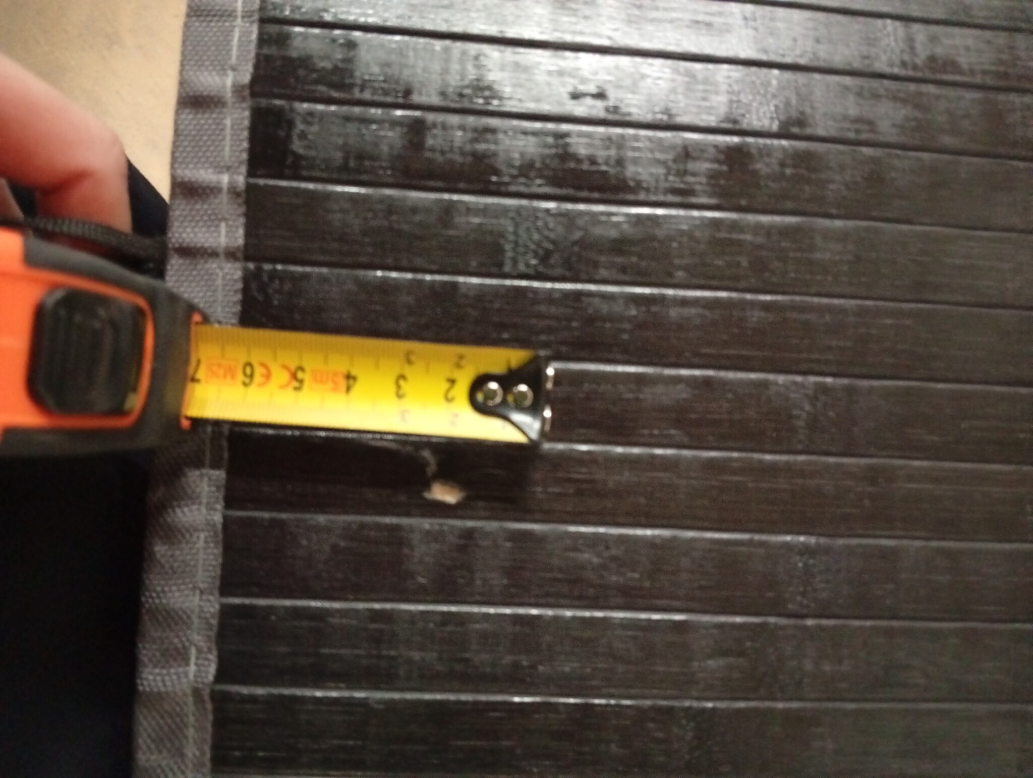 vidaXL Vloerkleed Bamboe Grijs 60x300cm - 70% Korting!