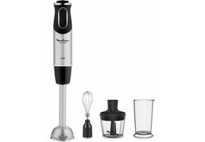 Moulinex Quickchef DD655810 Staafmixer 1000W - Zwart/RVS | 53% Korting