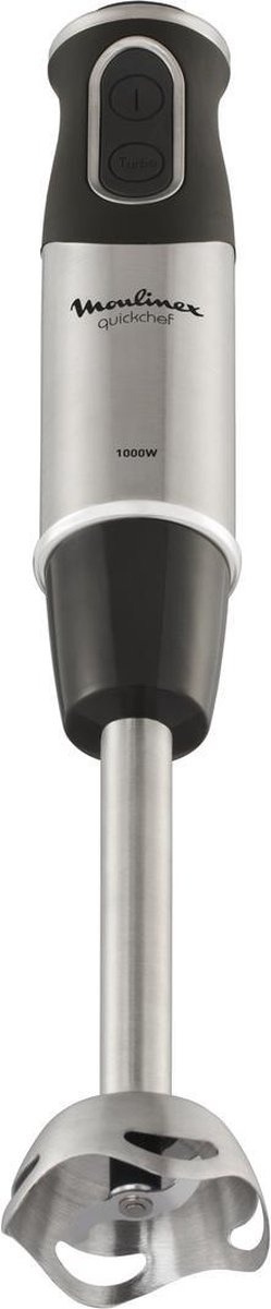 Moulinex Quickchef DD655810 Staafmixer 1000W - Zwart/RVS | 53% Korting