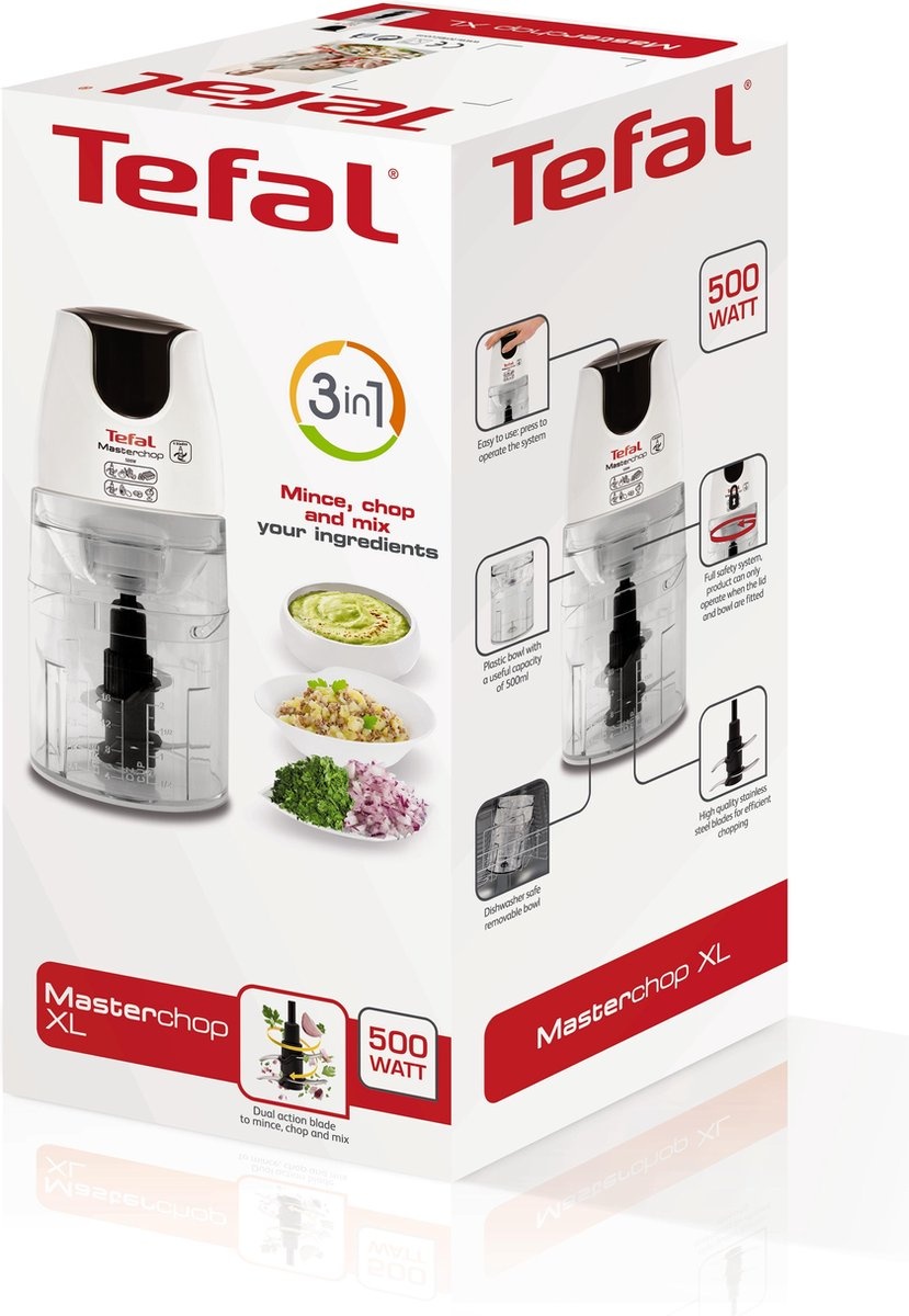 Tefal Masterchop MB450B - 53% Korting: Hak/Snij-apparaat