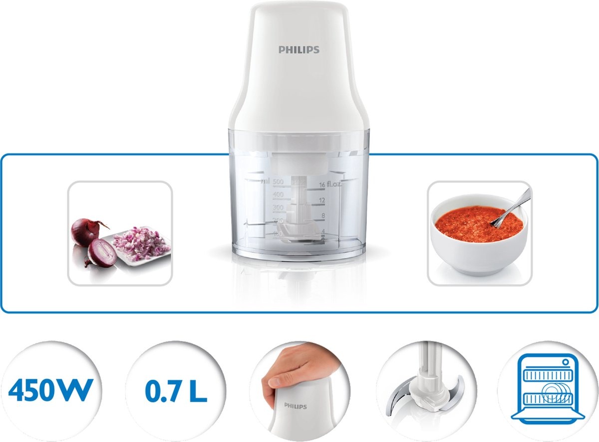 Philips Daily Collection HR1393/00 Hakmolen - 53% Korting!