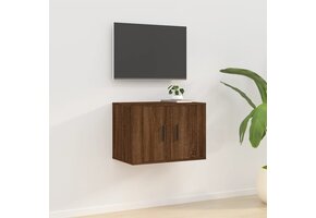 vidaXL TV-wandmeubel 57x34,5x40 cm Bruin Eiken - 73% Korting!