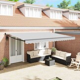 Markies Antraciet 5 x 3m Metaal - 70% Korting!