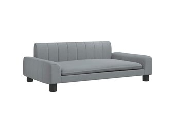 VidaXL Kinderbank Stoffen | 74% Korting | Lichtgrijs | Retourproduct