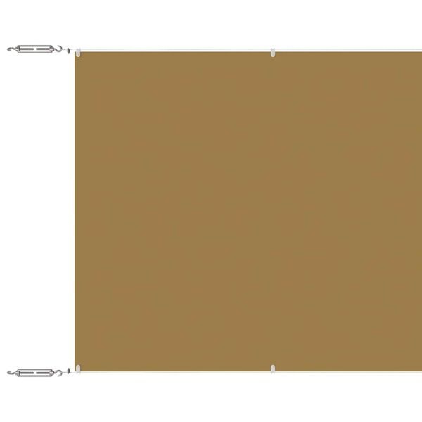 vidaXL Verticale Luifel (60x1000 cm, Beige) - 65% Korting!
