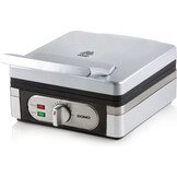 DOMO DO9047W/N Wafelijzer - XXL Belgische Wafels - 1400W - RVS | 53% KORTING