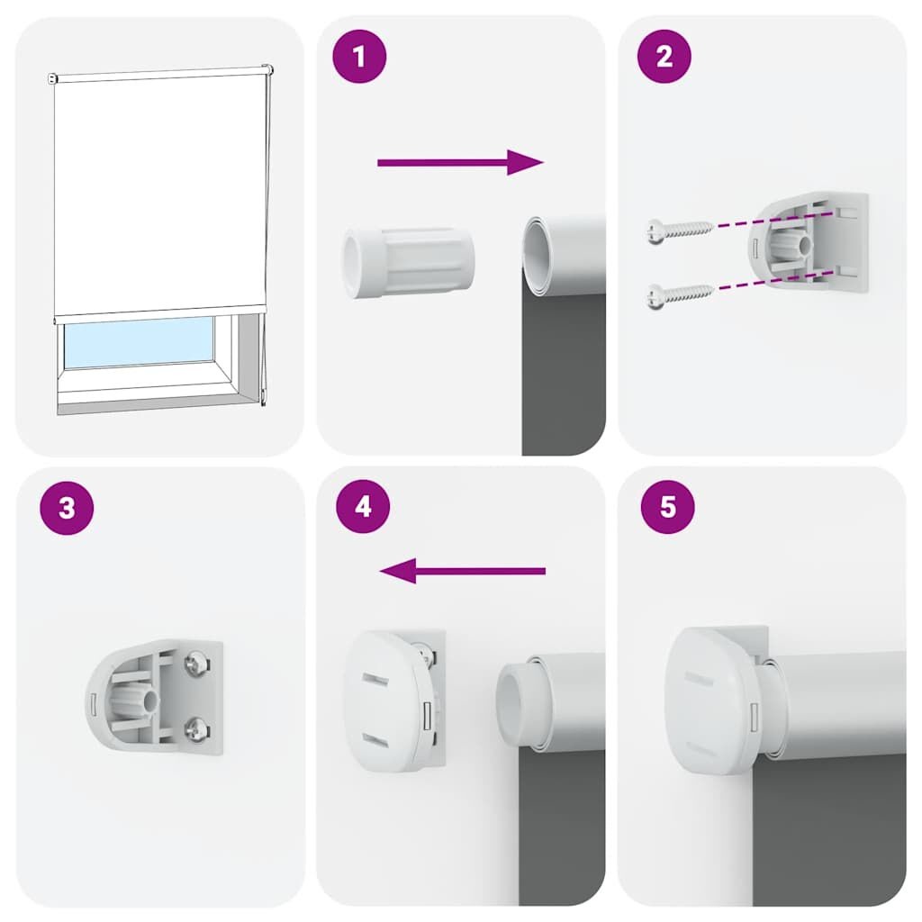 Rolgordijn Verduisterend 160x230cm Zwart - 76% Korting!